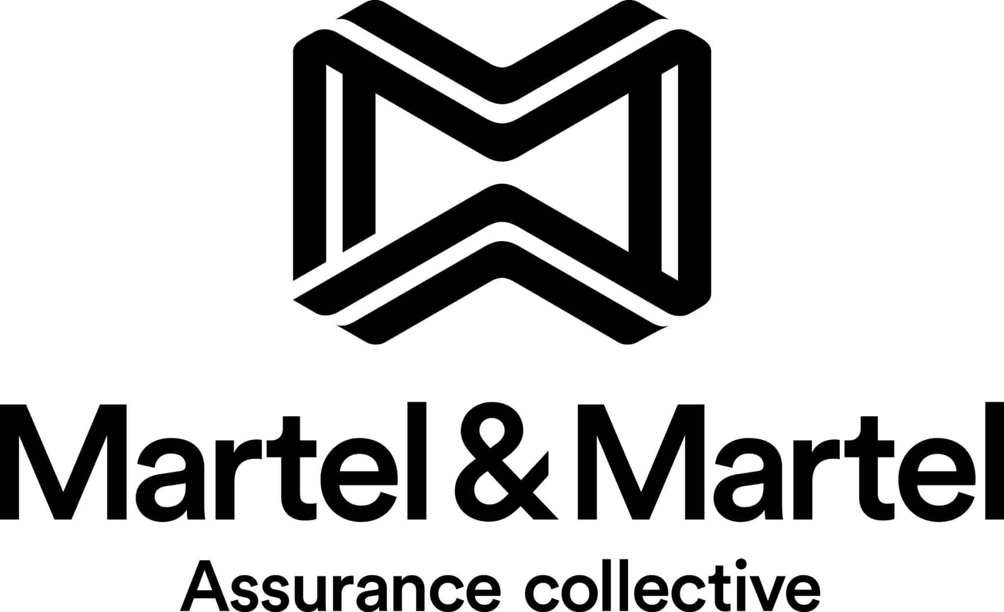 Logo Martel&Martel - Vertical noir