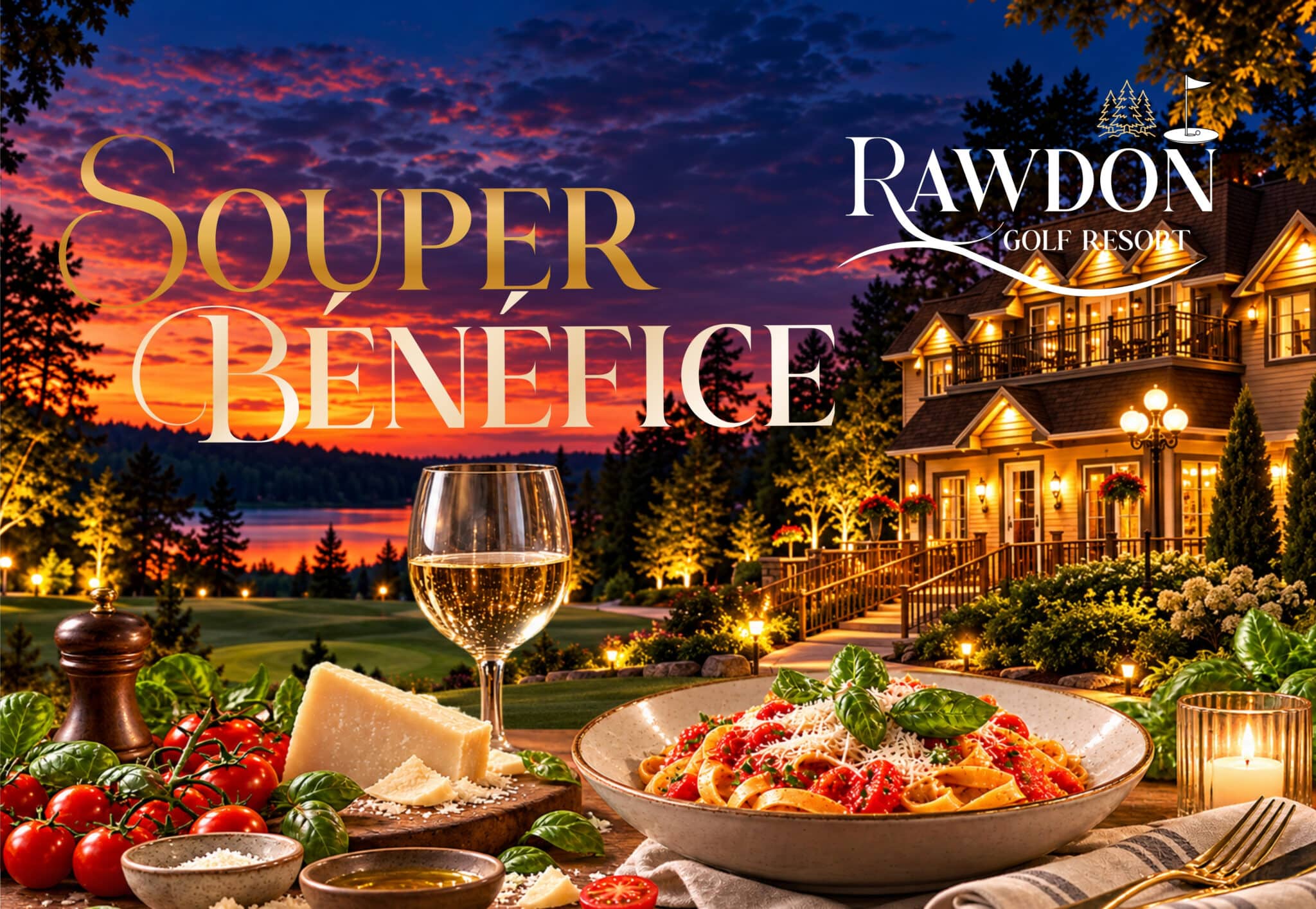 Entete page Web Souper bénéfice Rawdon 2026 - 1